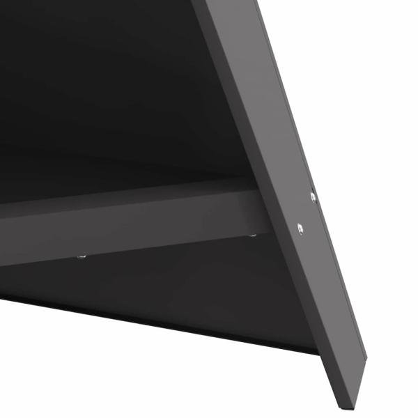 Feuerstelle Pyramid 58x36x100 cm Wetterfester Stahl