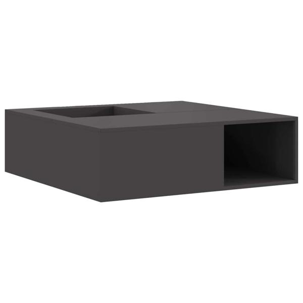 Feuerstelle Schwarz 100 x 100 x 30 cm Wetterfeststahl
