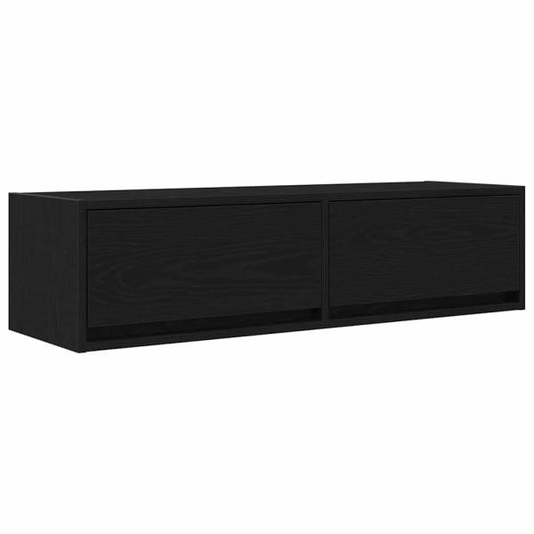TV-Schrank Schwarze Eiche 100x31x25,5 cm Holzwerkstoff