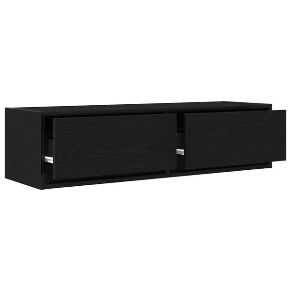 TV-Schrank Schwarze Eiche 100x31x25,5 cm Holzwerkstoff