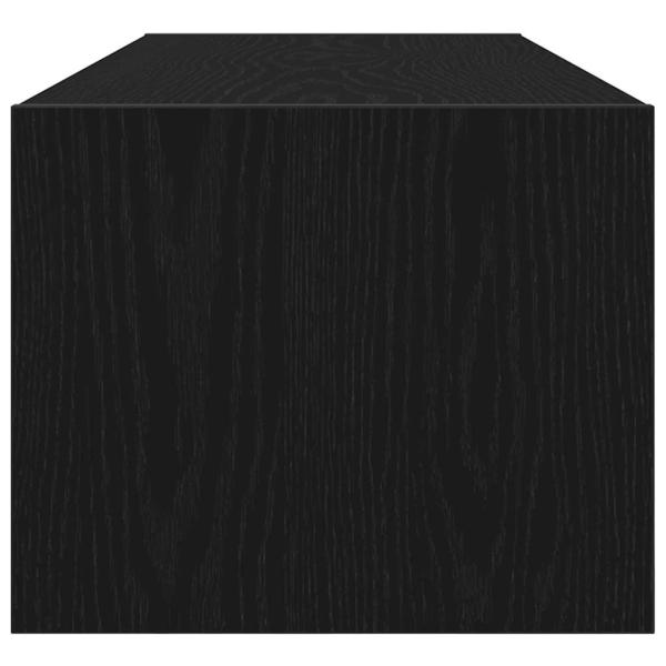 TV-Schrank Schwarze Eiche 100x31x25,5 cm Holzwerkstoff