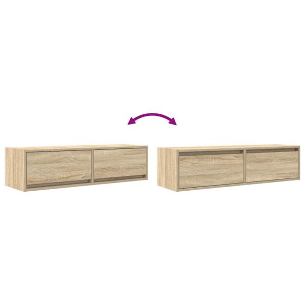 TV-Schrank Sonoma Eiche 100x31x25,5 cm Holzwerkstoff