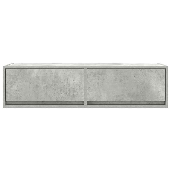 TV-Schrank Beton Grau Holzwerkstoff 100 x 31 x 25,5 cm