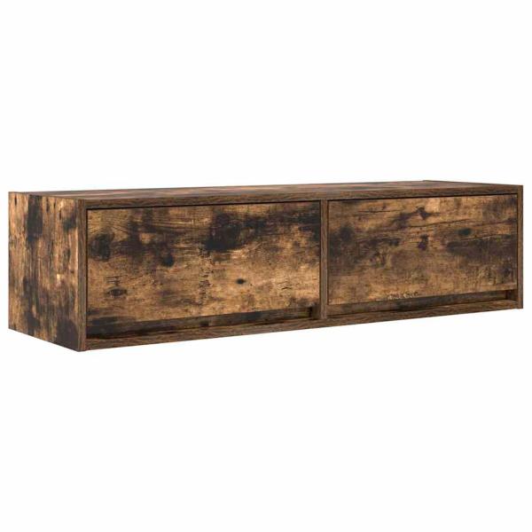 TV-Schrank Räuchereiche 100x31x25,5 cm Holzwerkstoff