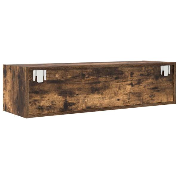 TV-Schrank Räuchereiche 100x31x25,5 cm Holzwerkstoff