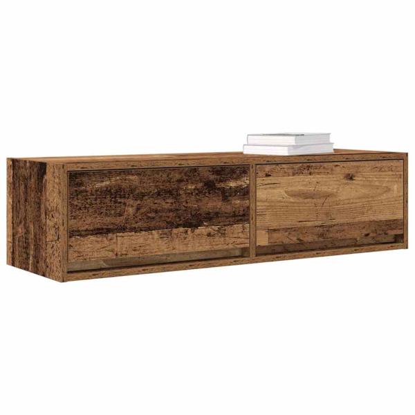 TV-Schrank Alte Holz 100x31x25,5 cm Holzwerkstoff
