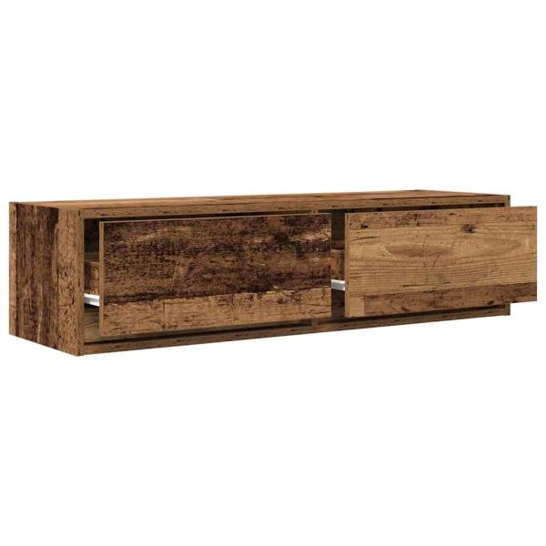 TV-Schrank Alte Holz 100x31x25,5 cm Holzwerkstoff
