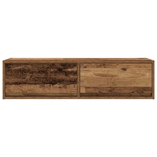TV-Schrank Alte Holz 100x31x25,5 cm Holzwerkstoff