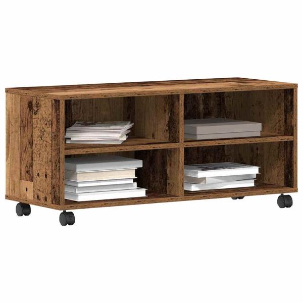 TV-Schränk 90 x 35 x 40,5 cm Braun Holzwerkstoff