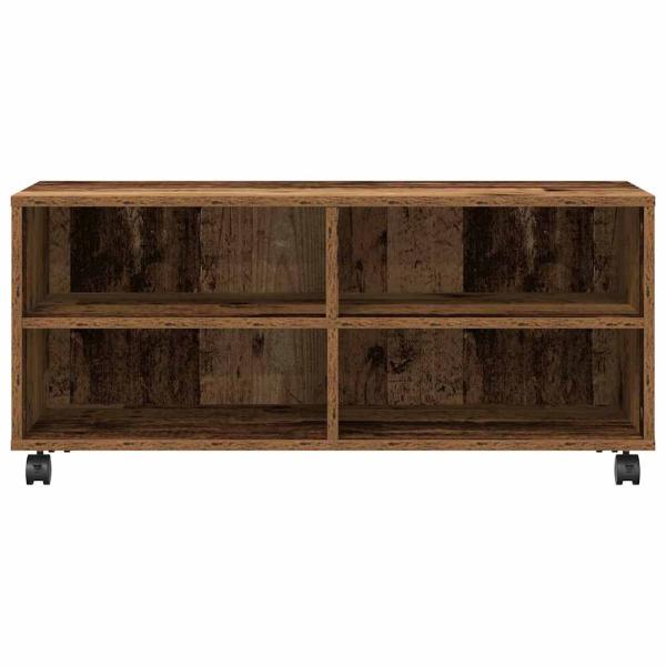 TV-Schränk 90 x 35 x 40,5 cm Braun Holzwerkstoff