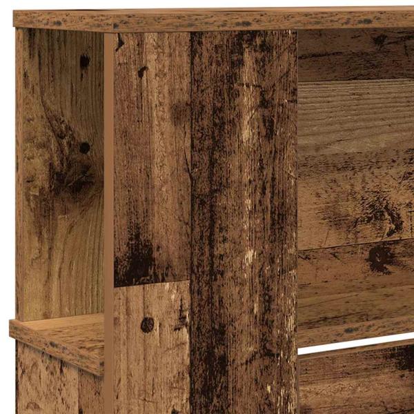 Kopfteil Schrank Altholz Holzwerkstoff