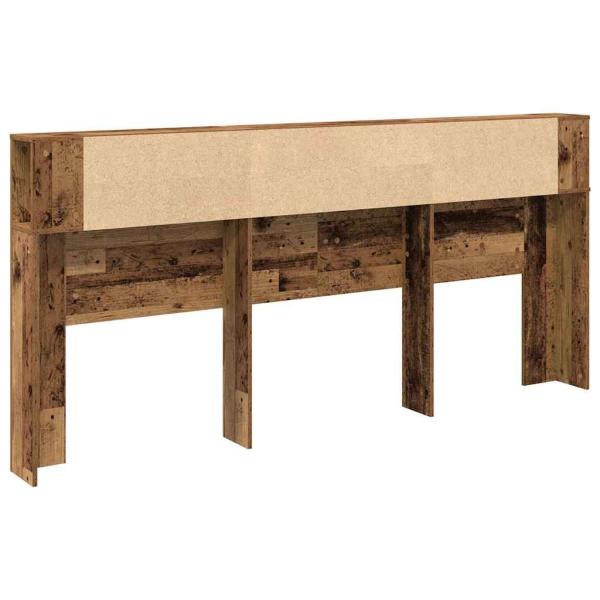 Kopfteile Schrank Altholz 220x18,5x104,5 cm