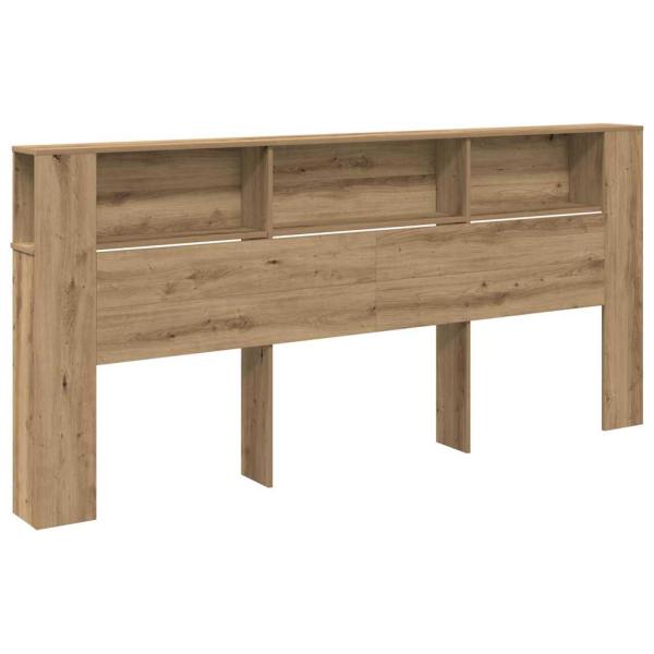 Kopfteil Schrank Artisan Eiche 220x18,5x104,5 cm