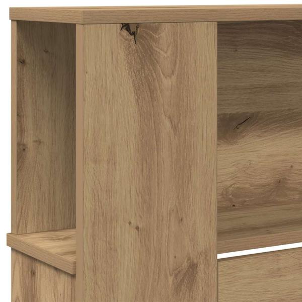 Kopfteil Schrank Artisan Eiche 220x18,5x104,5 cm