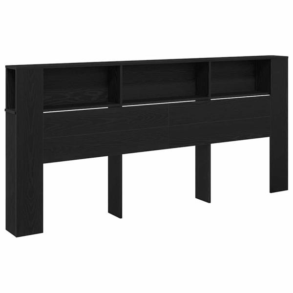 Kopfteilschrank Schwarze Eiche 220x18,5x104,5 cm