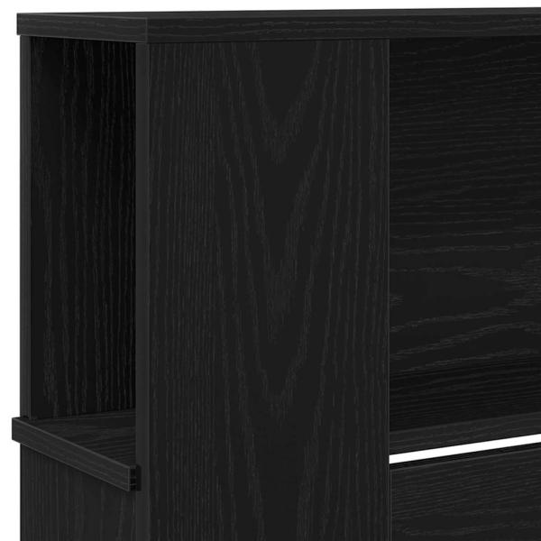 Kopfteilschrank Schwarze Eiche 220x18,5x104,5 cm
