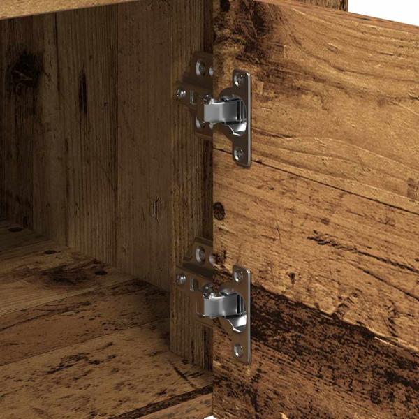 Küchenwagen Alte Holz 60x45x80 cm Holzwerkstoff