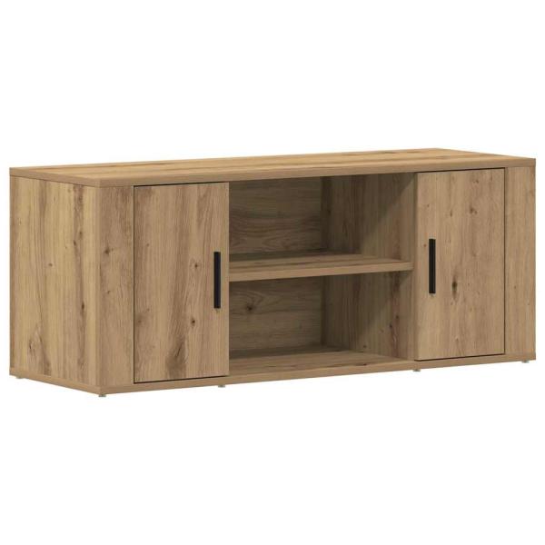TV-Schrank Artisan Eiche 100x35x40 cm Spanplatte
