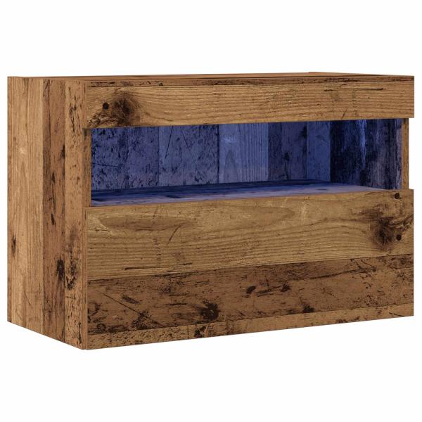 TV-Wandschrank 60 x 30 x 40 cm Altholz Holzwerkstoff