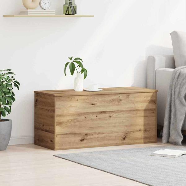 Aufbewahrungsbox Artisan-Eiche 100 x 42 x 46 cm Holzwerkstoff