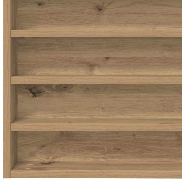 Wandregal Artisan Eiche Holzwerkstoff