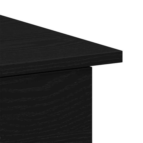 Schreibtisch Schwarz Eiche 100x50x76 cm Holzwerkstoff