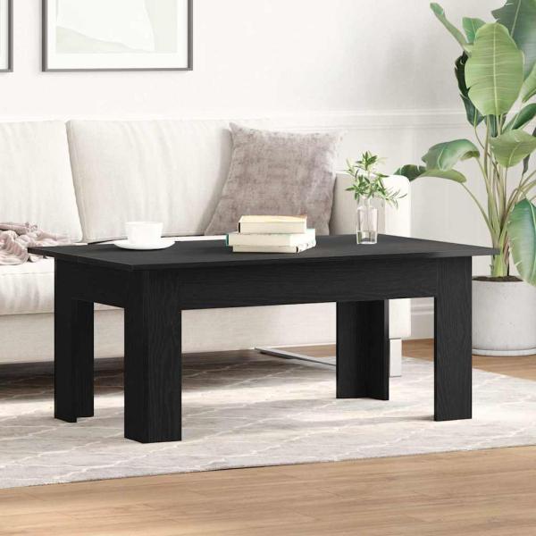 Couchtisch Schwarz Eiche 100x60x42 cm aus Holzwerkstoff