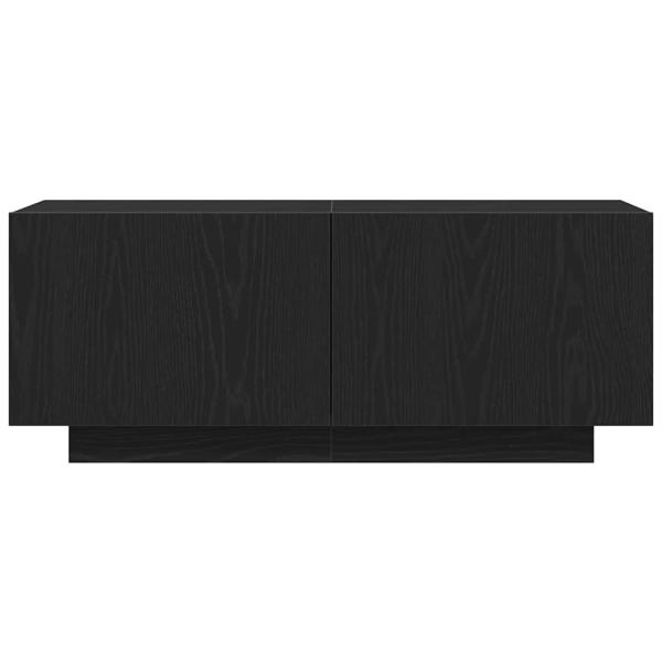 TV-Regal Schwarz Eiche 100x35x40 cm Holzwerkstoff