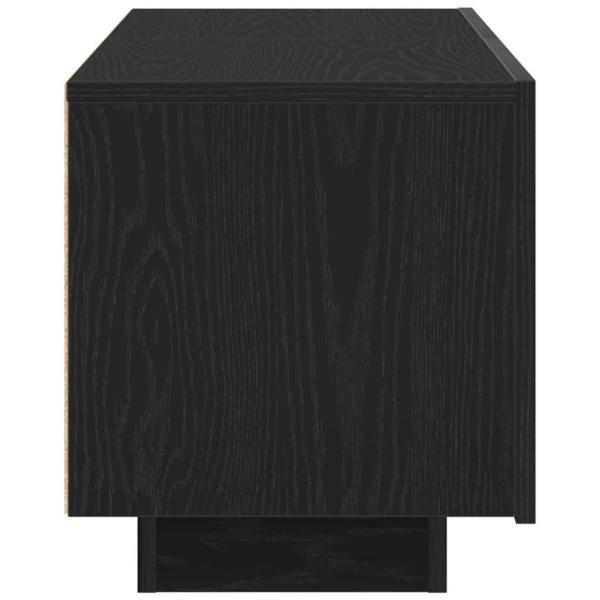 TV-Regal Schwarz Eiche 100x35x40 cm Holzwerkstoff