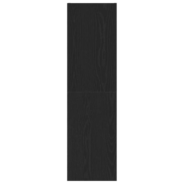 TV-Schrank Schwarz Eiche 30,5x30x110 cm Nachbildung