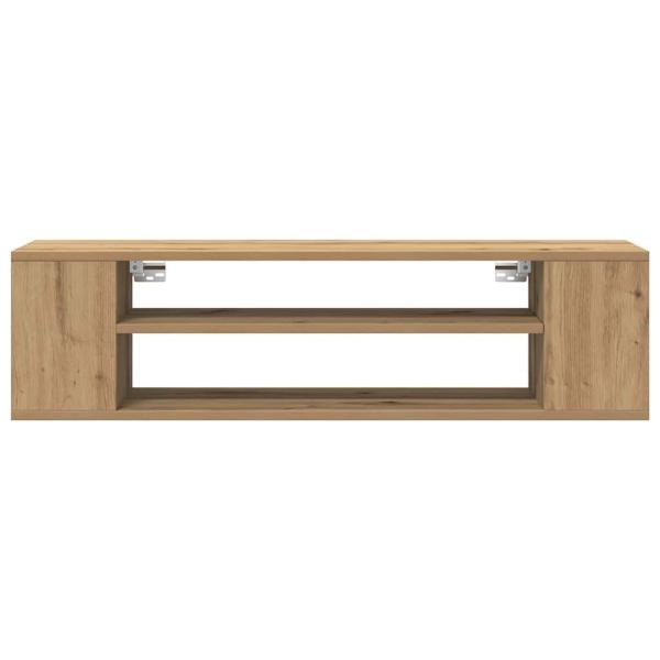 Wand-TV-Schrank Artisan Eiche 100x30x26,5 cm Holzwerkstoff