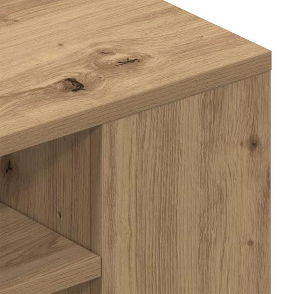 Wand-TV-Schrank Artisan Eiche 100x30x26,5 cm Holzwerkstoff