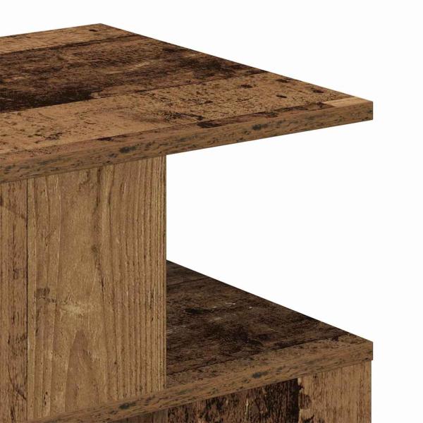 Beistelltisch aus altem Holz 40x40x40 cm