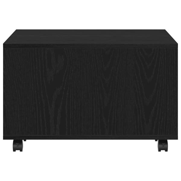 Couchtisch Schwarz Eiche 60x60x38 cm