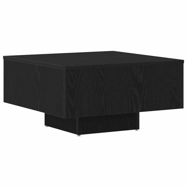 Couchtisch Schwarz Eiche 60x60x31,5 cm aus Holzwerkstoff