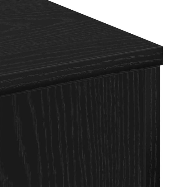 Couchtisch Schwarz Eiche 60x60x31,5 cm aus Holzwerkstoff