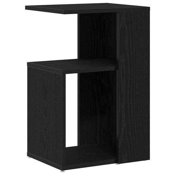 Beistelltisch Schwarze Eiche 36x30x56 cm Engineered Wood