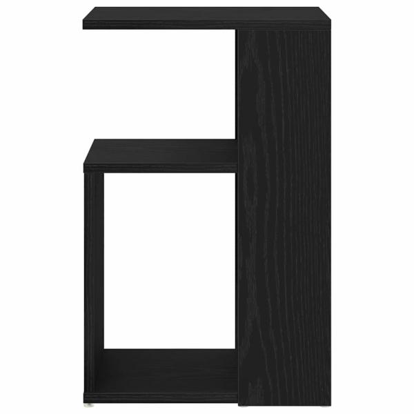 Beistelltisch Schwarze Eiche 36x30x56 cm Engineered Wood