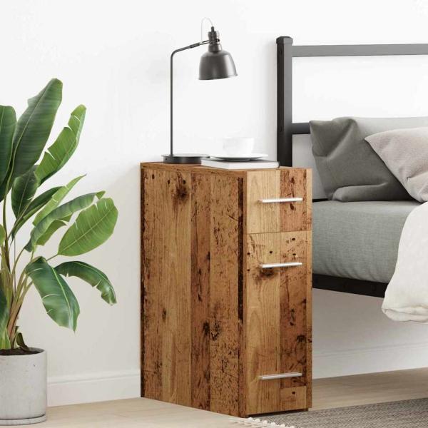 ARDEBO.de - Apotheker-Schrank aus altem Holz 20x45,5x60 cm aus Holzwerkstoff