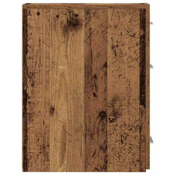 Apotheker-Schrank aus altem Holz 20x45,5x60 cm aus Holzwerkstoff
