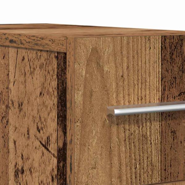 Apotheker-Schrank aus altem Holz 20x45,5x60 cm aus Holzwerkstoff