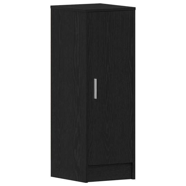 Schuhschrank Schwarz Eiche 32x35x92 cm Holzwerkstoff