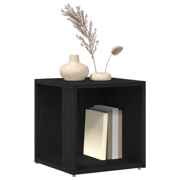 Beistelltisch Schwarzes Eichenholz 33x33x34,5 cm Ingenieure Holz