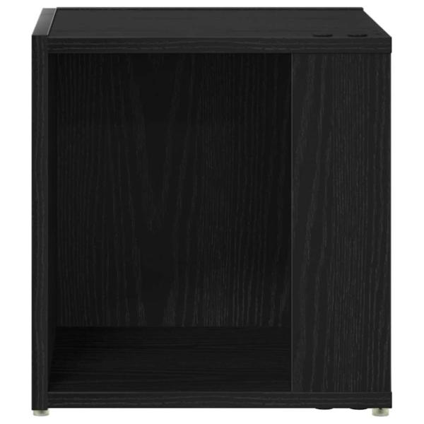 Beistelltisch Schwarzes Eichenholz 33x33x34,5 cm Ingenieure Holz