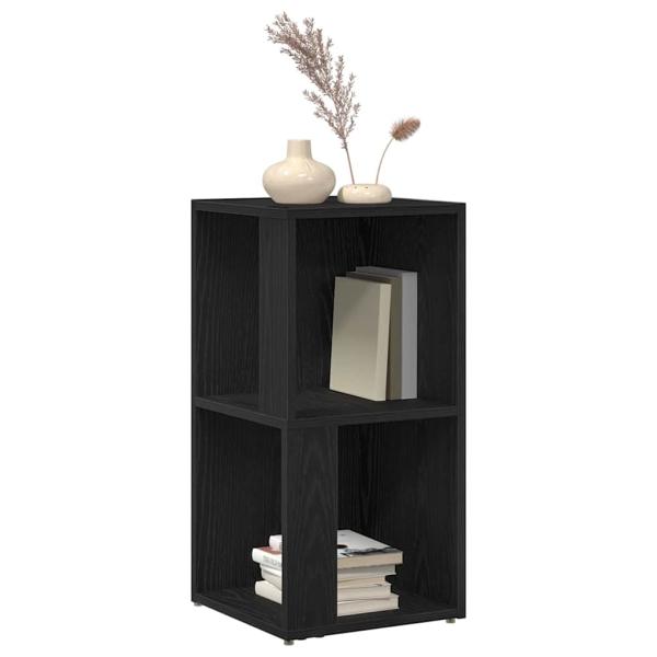Eckenregal Schwarze Eiche 33x33x67 cm Holzwerkstoff