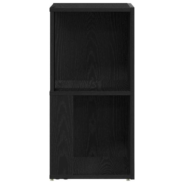 Eckenregal Schwarze Eiche 33x33x67 cm Holzwerkstoff