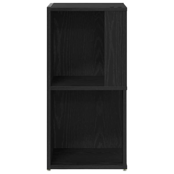 Eckenregal Schwarze Eiche 33x33x67 cm Holzwerkstoff