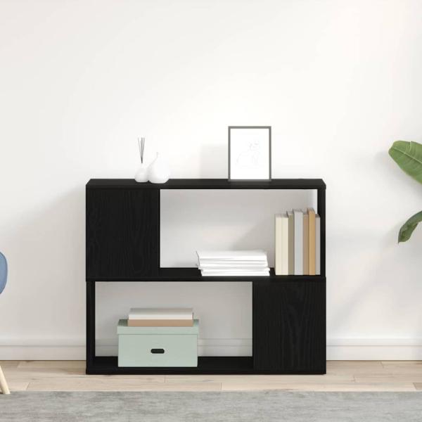 ARDEBO.de - Weißer TV-Ständer 80x24x63 cm aus Holzwerkstoff