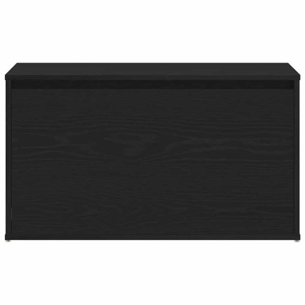 Bank Schwarz Eiche 80x40x45 cm aus Spanplatte