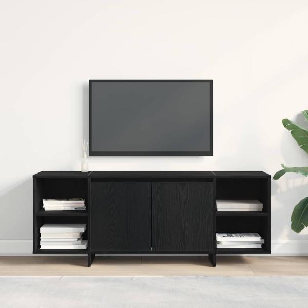 ARDEBO.de - TV Stand - Schwarz Eiche - 120x30x40.5 cm - Aus Spanplatten